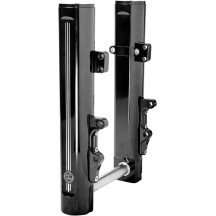 Lower Fork Legs — 49.00 mm (1.93") fork tube, Black anodized