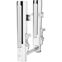 Lower Fork Legs — 49.00 mm fork tube, chrome