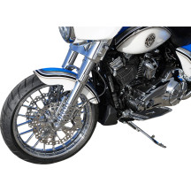 Method No Flex Inverted Fork Legs — 49.00 mm (1.93"), Chrome