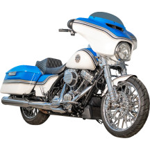 Method No Flex Inverted Fork Legs — 49.00 mm (1.93"), Chrome