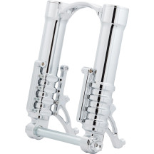 Method No Flex Inverted Fork Legs — 49.00 mm (1.93"), 18–19" front wheel fit, Chrome