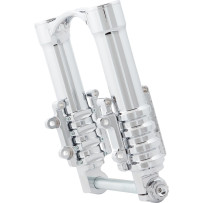 Method No Flex Fork Legs — 49.00 mm (1.93"), Chrome