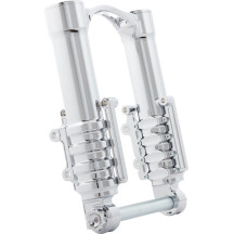 Method No Flex Fork Legs — 49.00 mm (1.93"), Chrome