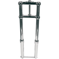 Fork Tubes — 49 mm, 648 mm, Chrome