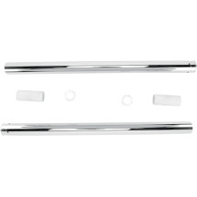 Fork Tubes — 749 mm (29.50"), 49.00 mm (1.93"), Chrome