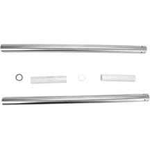 Fork Tubes — 49.00 mm (1.93"), 699.00 mm (27.50"), Chrome