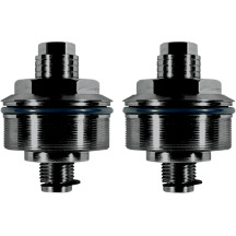 Fork Preload Adjusters — 49 mm (1.93 in) fork tube, anodized