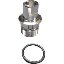 Fork Tube Plug — Chrome