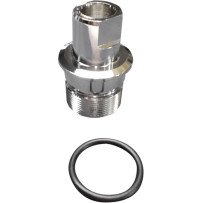 Fork Tube Plug — Chrome