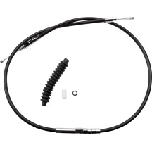High-Efficiency Black Vinyl Clutch Cable — 132 cm (52 in), 66 cm (26 in) adjuster, 70 mm (2.75 in) travel