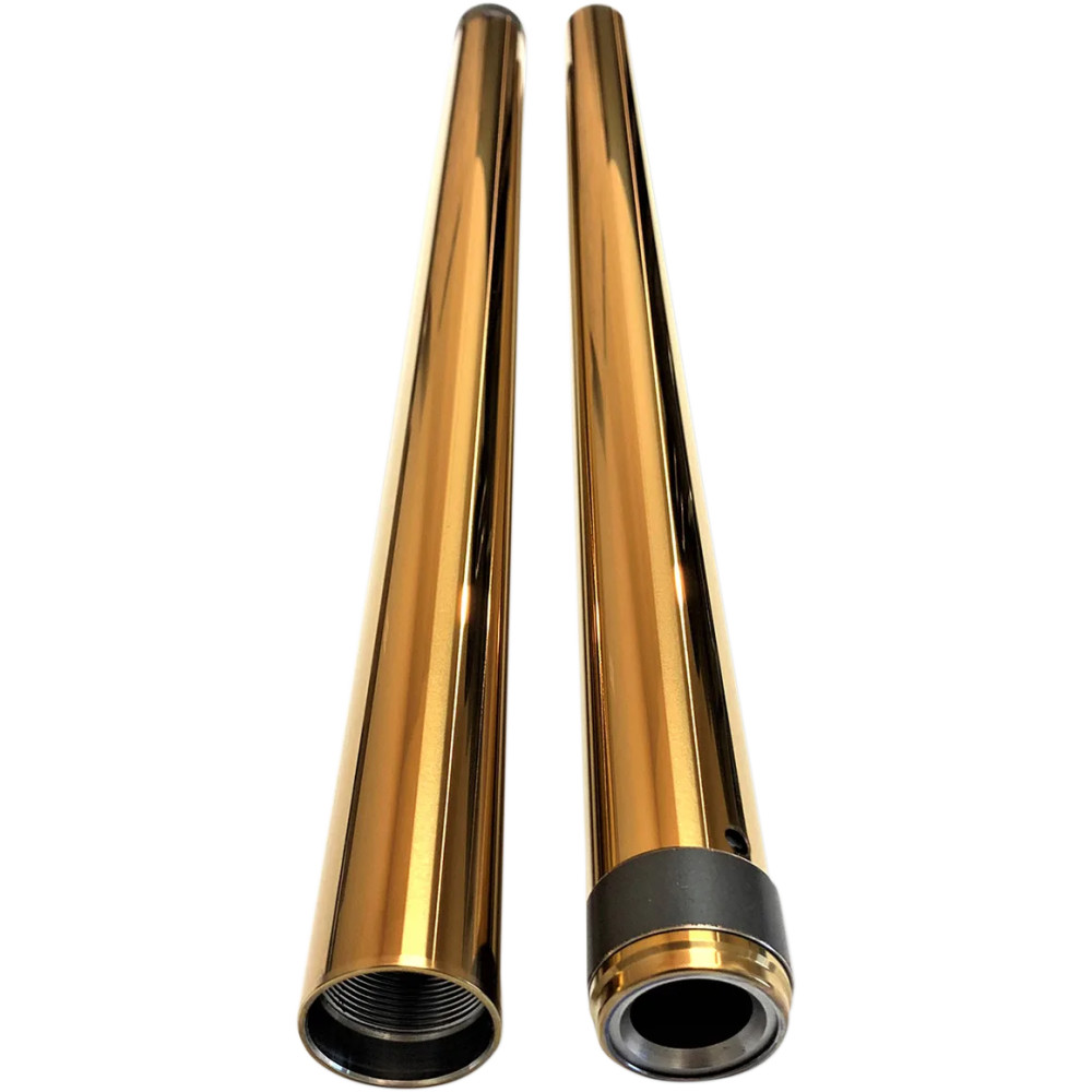 Fork Tubes — 39 mm (1.54"), 667 mm (26.25"), Gold