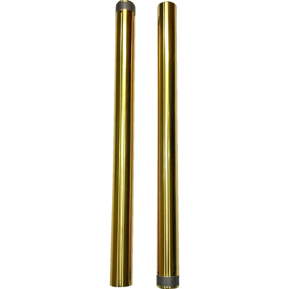 Fork Tubes — 49.00 mm diameter, 647.70 mm length, Gold