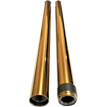 Fork Tubes — 49.00 mm (1.93 in), 699.00 mm (27.50 in), Gold