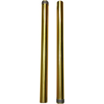 49MM Fork Tubes — 22.875 in, Gold, Titanium