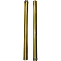 49MM Fork Tubes — 22.875 in, Gold, Titanium