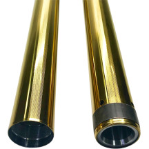 49MM Fork Tubes — 22.875 in, Gold, Titanium