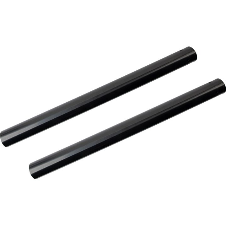 Black Diamond-Like Fork Tubes — 49.00 mm (1.93") diameter, 603.25 mm (23.75") length, Black