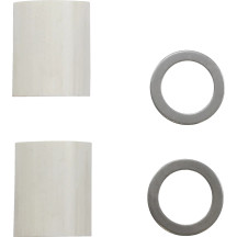 Fork Tubes — 49 mm (1.93 in), 631.825 mm (24.875 in), Chrome