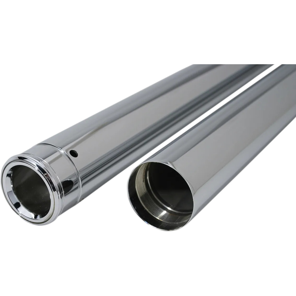 Fork Tubes — 49.00 mm (1.93"), 673.10 mm (26.50"), Chrome, Pair