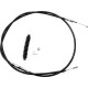 Cable de embrague de vinilo negro de alta eficiencia — carcasa 80", recorrido 3-1/2", ajustador 25-1/2"