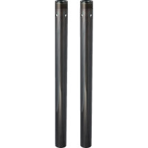 Tubos de horquilla — 49 mm (1.93"), 616 mm (24.25"), Negro