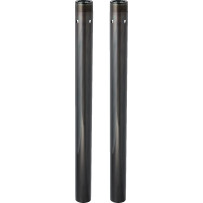 Fork Tubes — 49 mm (1.93"), 616 mm (24.25"), Black