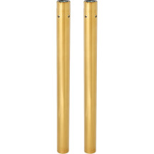 Tubos de horquilla — 49 mm de diámetro, 603.25 mm de longitud, dorado