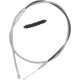 Cable de embrague trenzado de acero inoxidable de alta eficiencia — 203 cm (80\") de longitud, ajustador 65 cm (25-1/2\")