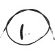 Cable de embrague de vinilo negro de alta eficiencia — 155 cm (61\"), 94 mm recorrido