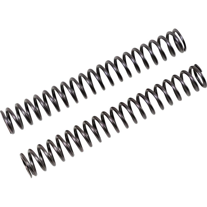 Resortes de horquilla para kit de cartucho FGK — 25,50 mm diámetro del tubo, 260 mm largo, 9,50 N/mm, par