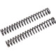 Resortes de horquilla para kit de cartucho FGK — 25,50 mm diámetro del tubo, 260 mm largo, 9,50 N/mm, par