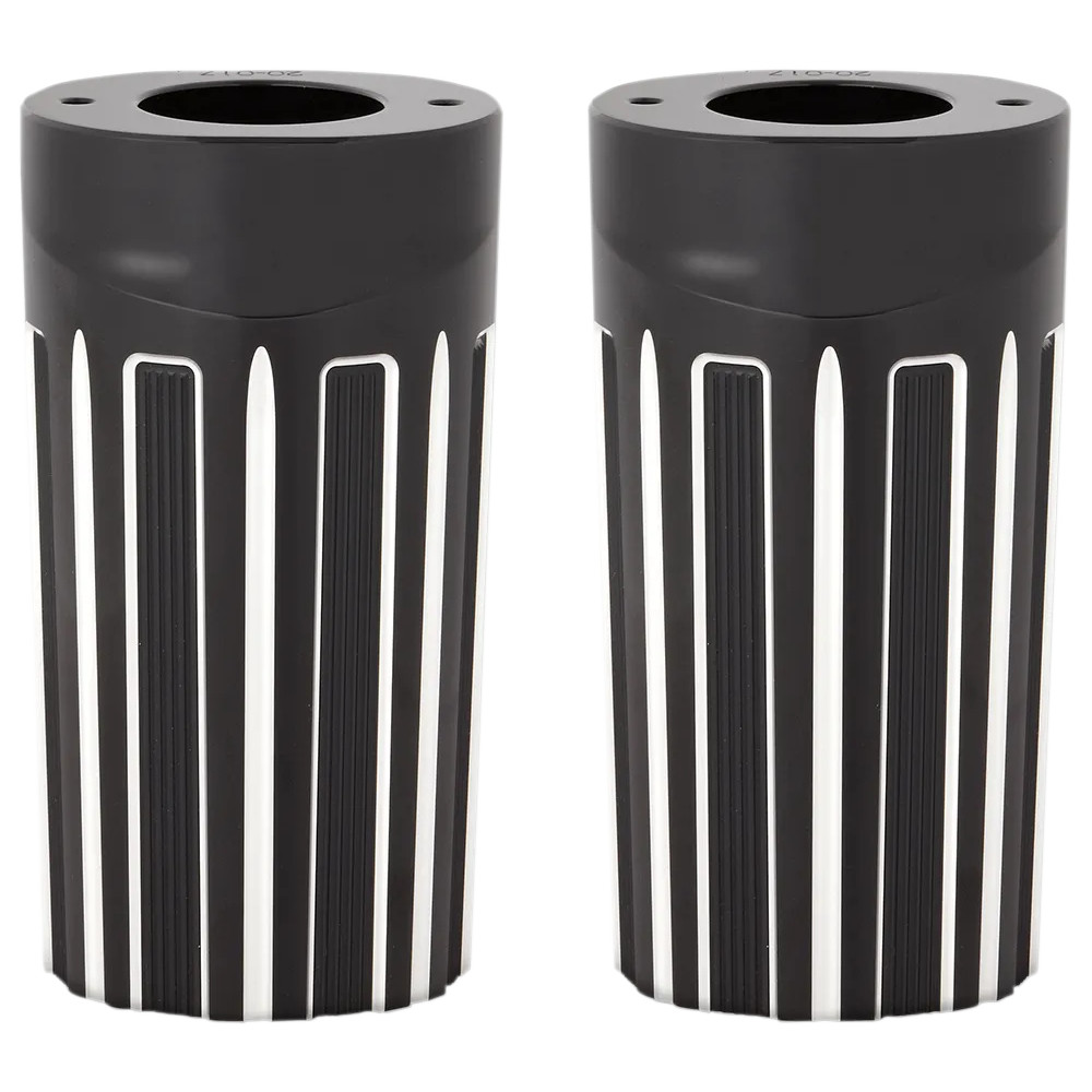 Aluminum Fork Boot Covers — Standard and +2", Pair