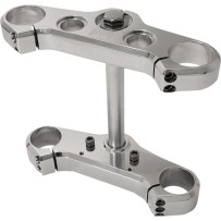 Elite 49 mm Triple Tree — 49 mm, Polished Aluminum