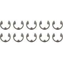 Rear Axle Retainers — 3/64" width, 10 pack, Silver