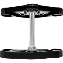 49 mm FLH Triple Tree Set — Black