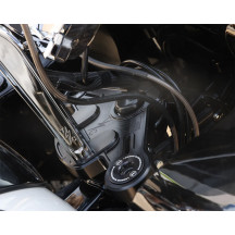 Road Glide Top Tree — Black, 6061-T6 aluminum