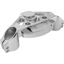 Method® (+2") Drop Triple Tree — +2" height, fits Road Glide, Chrome