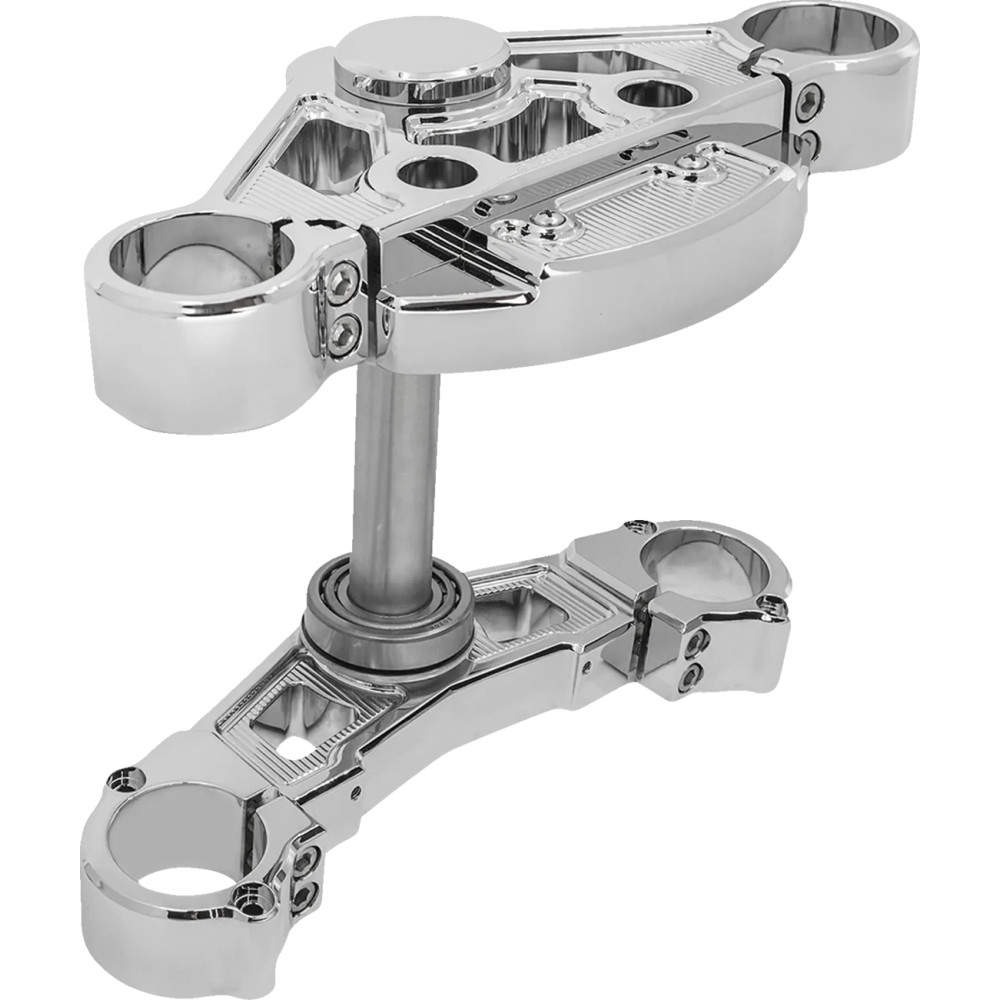 Method® Triple Tree Kits — Chrome, Billet aluminum, Kit
