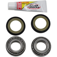 Steering Stem Bearing Kit — Black, Chrome
