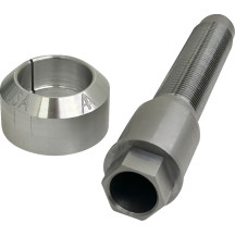 Steering Stem — 6061-T6 aluminum, raw finish