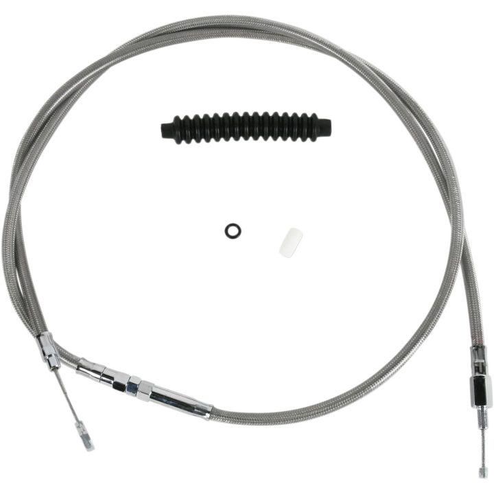 Cable de embrague trenzado de acero inoxidable de alta eficiencia — 152.5 cm (60\"), 14 cm (5-1/2\")