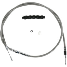 High-Efficiency Braided Stainless Steel Clutch Cable — 152.5 cm (60"), 14 cm (5-1/2")