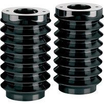 Cubiertas de Botas de Horquilla de Aluminio — negro anodizado, estándar