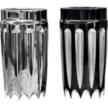 Fork Slider Covers — Yafterburner, Black