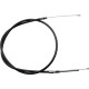 Cable de embrague de vinilo negro de alta eficiencia — 139.5 cm (55"), 17 cm de recorrido, regulador inferior