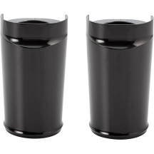 Fork Boot Covers — Standard, black anodized