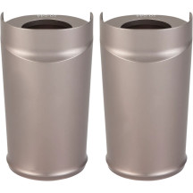 Fork Boot — Anodized titanium, fits 18" x 5.5" front fenders, pair