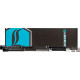 AXEO para FL Touring 1" rebajado — 49.00 mm (1.93"), negro anodizado