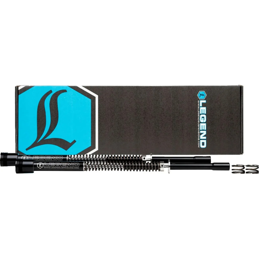 AXEO for Trike — 49.00 mm (1.93") fork tube, Standard length, Black anodized