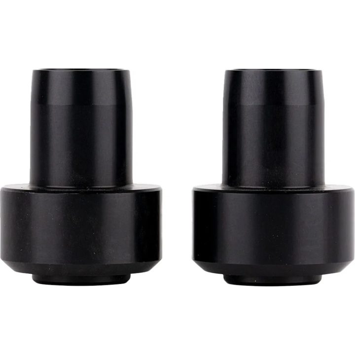 Kit limitador de recorrido AXEO para ruedas de 21" — limitador 1", tubo de horquilla 49 mm (1.93"), anodizado negro